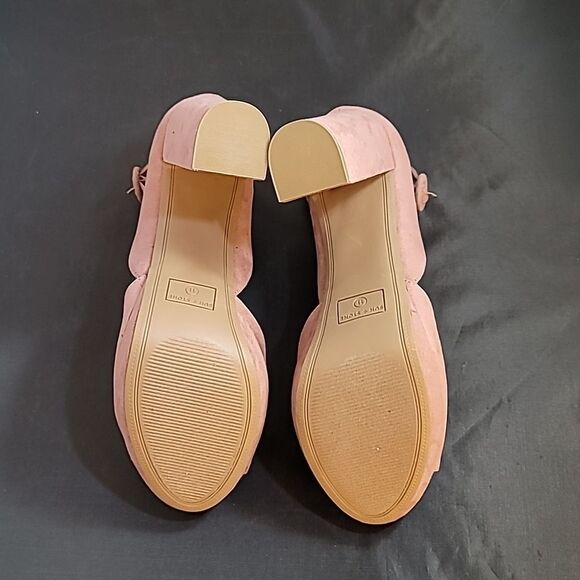 BRAND NEW SUN+STONE REENTA BLOCK-HEEL PLATFORM SANDALS, CREATED FOR MACY'S - Picture 9 of 15